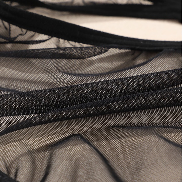 Mesh halter teddy - Picture 10 of 16